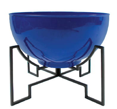 Wrought Iron Plant Stand with Planter Containe